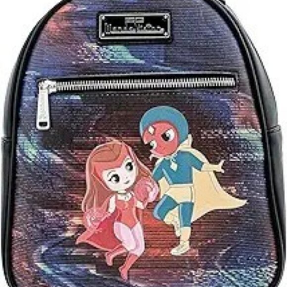 Loungefly Disney Marvel Wanda Vision Chibi Backpack NWT
